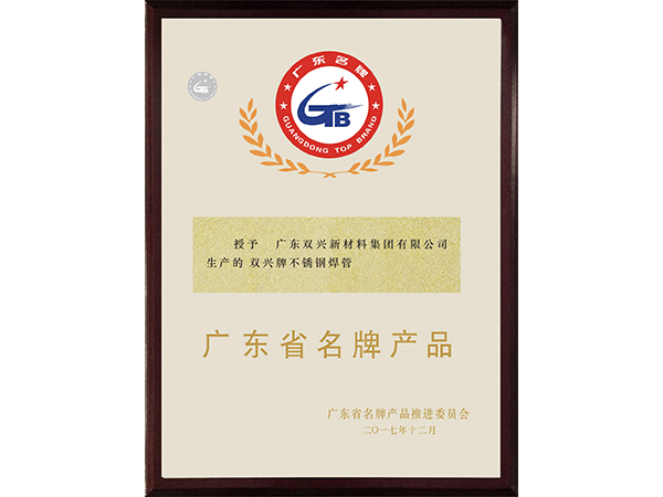 胜游(中国)-广东省名牌产品2018